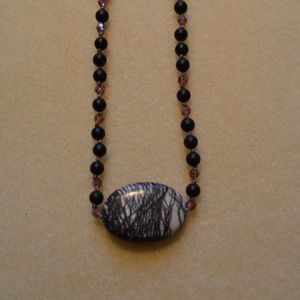 Stripped Jasper Necklace!